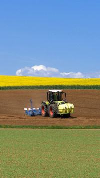 Beautiful view of the farmland