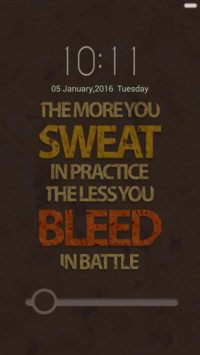  IN Sweat More, Bleed Less