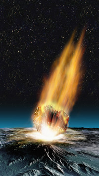 Why meteorites can burn in vacuum 8