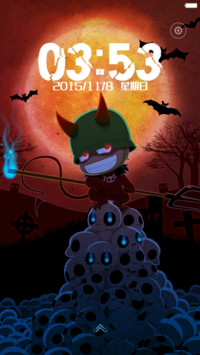 【炮炮兵】炮炮の万圣夜（重力锁屏+重力壁纸+恶魔状态切换+音乐界面+好评抽奖）
