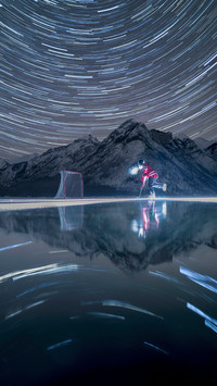 头顶星空