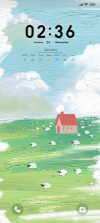 Oil painting town