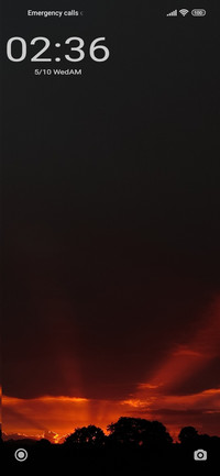 Red sunset