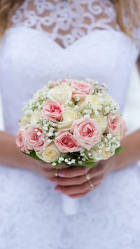 Good selection of flowers Bridesmaid gets married early 50