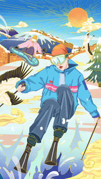 Mascots of previous winter Olympics 76