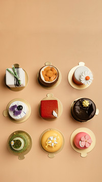 Fine French dessert and cakes