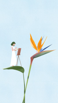 植物少女-视觉中国