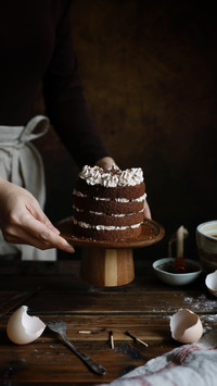 Chocolate cake making guide