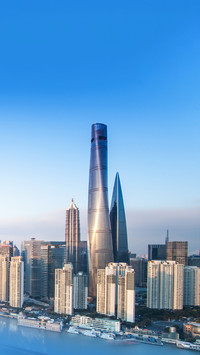 大城市的地标建筑