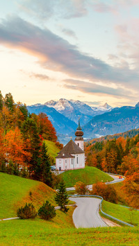 Beautiful Maria Gern church, Germany