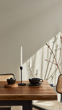 Minimalist concept of dining room interior
