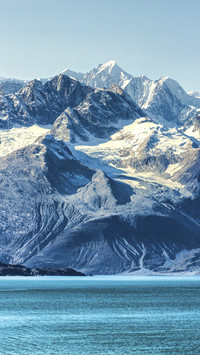 Snow Mountain with Glacier