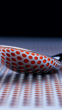 spoon 3d structure circles surface