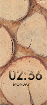 wooden logs