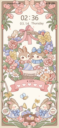 Rabbit egg retro