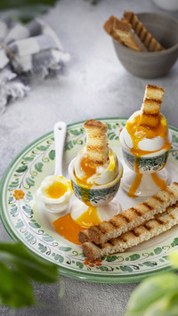 Eating eggs in the morning is too healthy