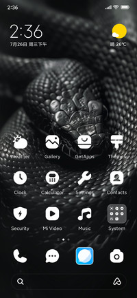 The snake