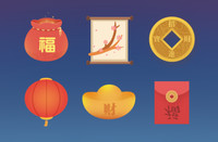 萌小鸡的新年烟花