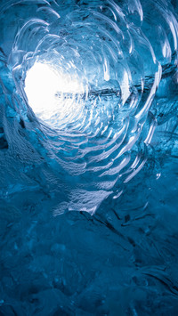 Ice caves in iceland