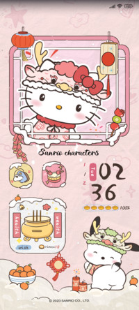 Sanrio good luck