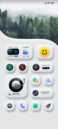 迷雾森林镜月拟态