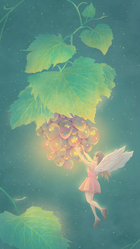 The little fairy who stole the grapes