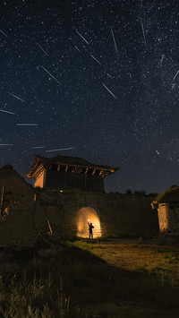 The first Meteor shower of the New Year 78