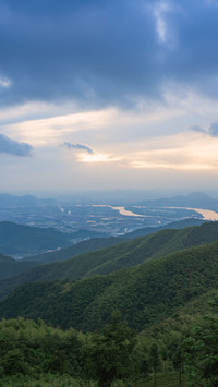Fuyang Andingshan Natural Scenery