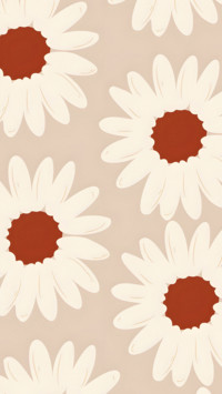 White flat flower