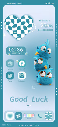 Angry Birds widget