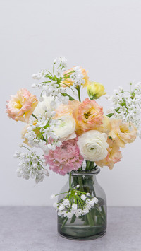 Peach-blossom face