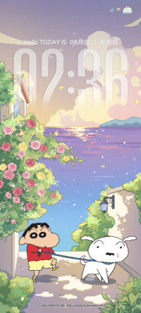蜡笔小新 玫瑰海岸