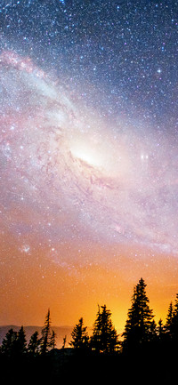 仰望星空壁纸-锐景创意