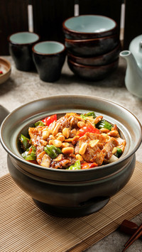 Spicy fried basha fish