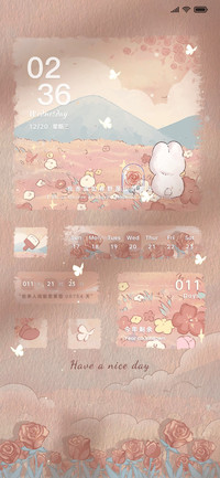 玫瑰兔兔 爱意永存