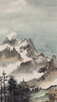 吕印的水墨古城