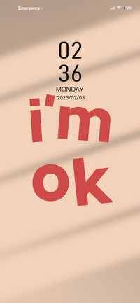 I can