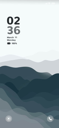 Cloudy mountains