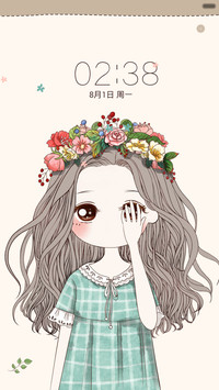  萌星球 小幸运（动态+多锁屏+音乐界面）