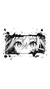 Anime girl cut