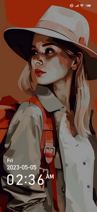 Backpack girl