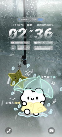 雨季小可爱ins