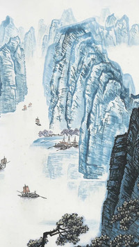 国画水墨-锐景创意