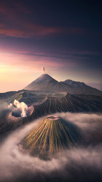 火山爆发的奇特现象