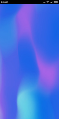 Gradual blue