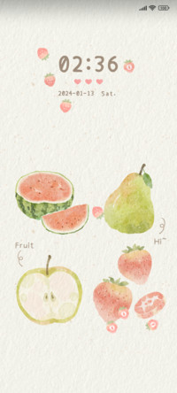 Custom fruit party