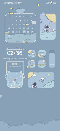 Space Widget