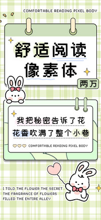 舒适阅读像素体