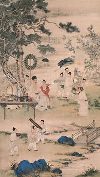 宫廷画师郎世宁之作