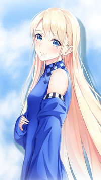 长发美人